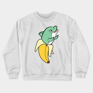 Dolphin Banana Crewneck Sweatshirt